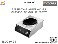Bếp từ công nghiệp Kocher CI-3500C - Công suất tối đa 3500W